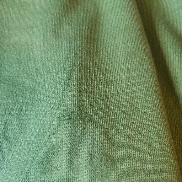 NWOT LL BEAN Women's Cardigan SZ Large Green Sweater Lightweight Office Travel - Picture 11 of 13